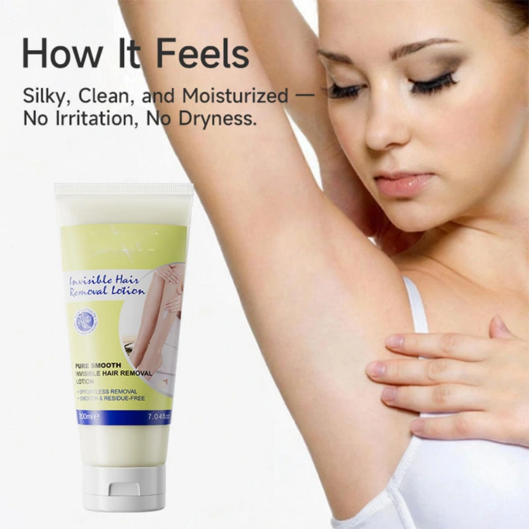Crema depilatoria permanente